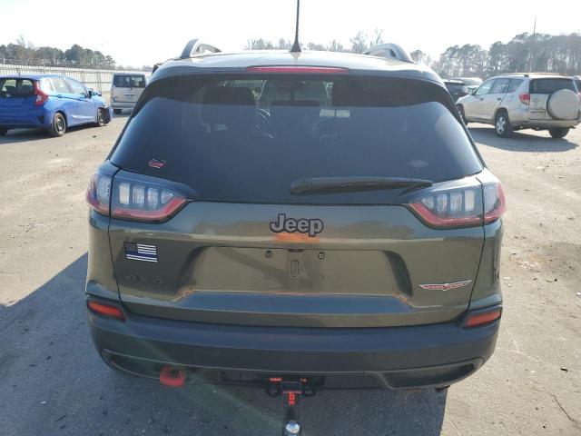 1C4PJMBN5KD100487 - 2019 JEEP CHEROKEE TRAILHAWK GREEN photo 6