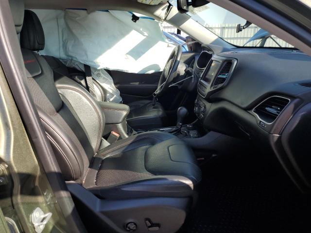 1C4PJMBN5KD100487 - 2019 JEEP CHEROKEE TRAILHAWK მწვანე ფოტო 7