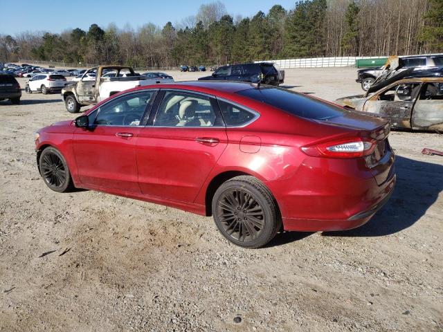 3FA6P0LU4ER238726 - 2014 FORD FUSION SE HYBRID BURGUNDY photo 2