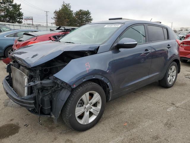 KNDPB3A2XD7532881 - 2013 KIA SPORTAGE BASE BLUE photo 1