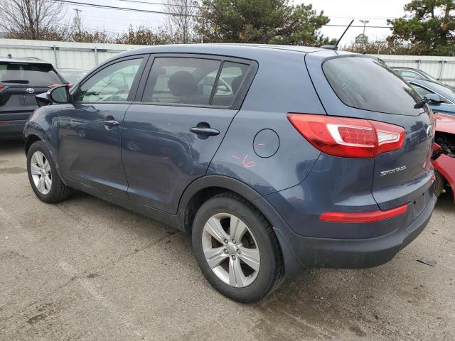 KNDPB3A2XD7532881 - 2013 KIA SPORTAGE BASE BLUE photo 2