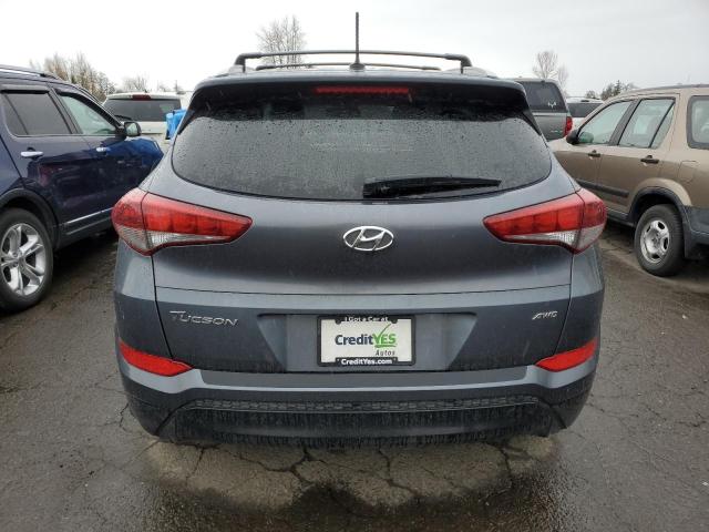 KM8J3CA42GU202271 - 2016 HYUNDAI TUCSON LIMITED GRAY photo 6