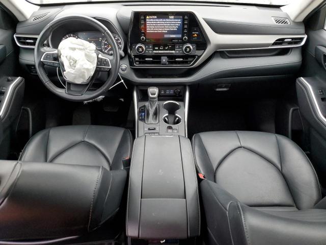 5TDGZRBH0NS201574 - 2022 TOYOTA HIGHLANDER XLE Gümüş foto 8