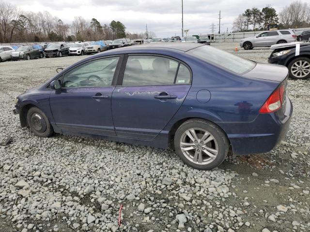 2HGFA16599H517002 - 2009 HONDA CIVIC LX BLUE photo 2