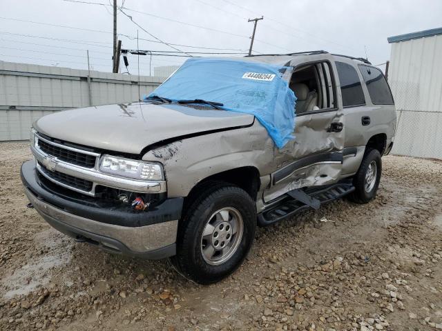 1GNEC13T21R194821 - 2001 CHEVROLET TAHOE C1500 TAN photo 1