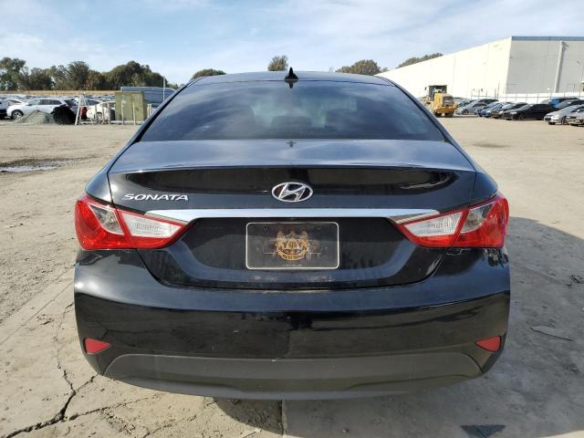 5NPEB4AC8EH905015 - 2014 HYUNDAI SONATA GLS BLACK photo 6