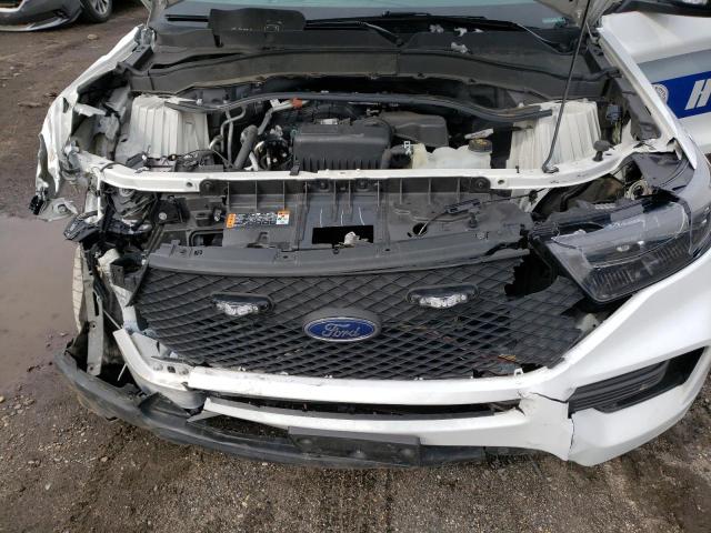 1FM5K8AB2LGB84525 - 2020 FORD EXPLORER POLICE INTERCEPTOR TWO TONE photo 11