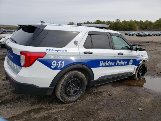 1FM5K8AB2LGB84525 - 2020 FORD EXPLORER POLICE INTERCEPTOR TWO TONE photo 3