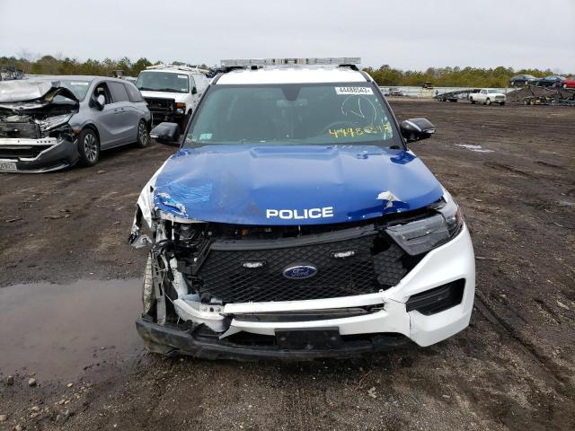 1FM5K8AB2LGB84525 - 2020 FORD EXPLORER POLICE INTERCEPTOR TWO TONE photo 5