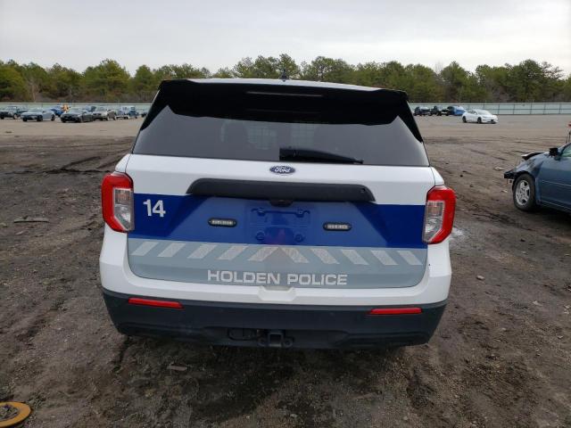 1FM5K8AB2LGB84525 - 2020 FORD EXPLORER POLICE INTERCEPTOR TWO TONE photo 6