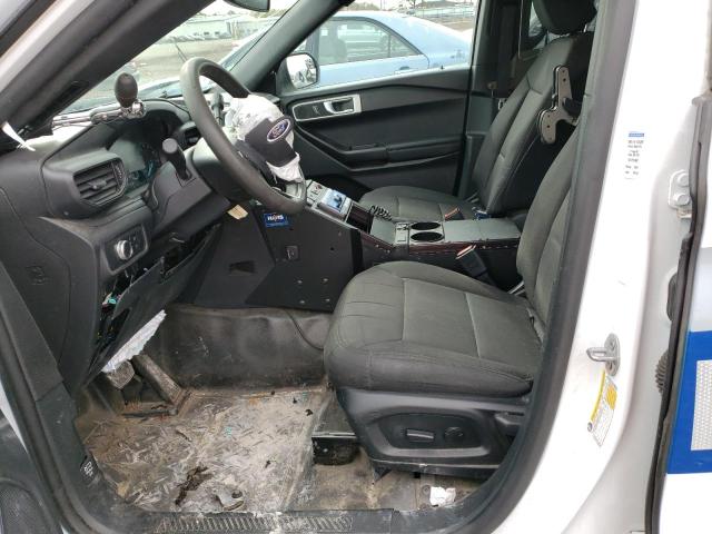 1FM5K8AB2LGB84525 - 2020 FORD EXPLORER POLICE INTERCEPTOR TWO TONE photo 7