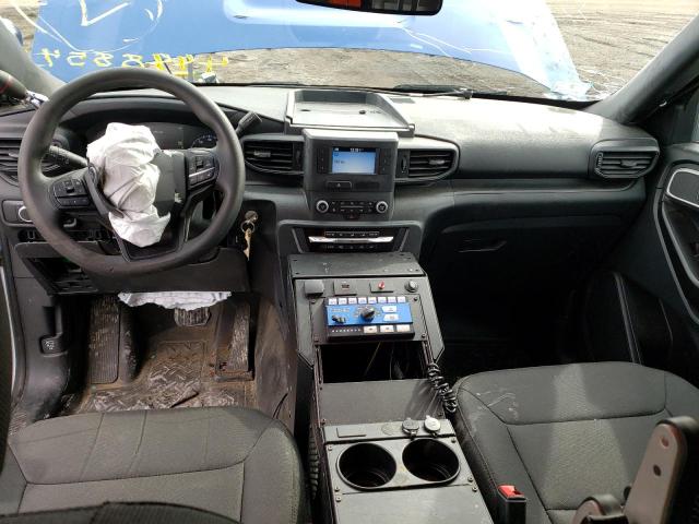 1FM5K8AB2LGB84525 - 2020 FORD EXPLORER POLICE INTERCEPTOR TWO TONE photo 8