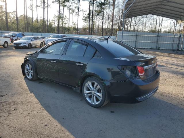 1G1PG5SBXD7269666 - 2013 CHEVROLET CRUZE LTZ BLACK photo 2