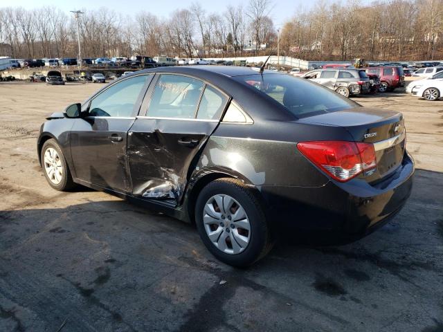 1G1PC5SH5C7261344 - 2012 CHEVROLET CRUZE LS BLACK photo 2