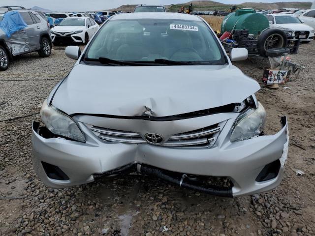 5YFBU4EE1DP168055 - 2013 TOYOTA COROLLA BASE SILVER photo 5