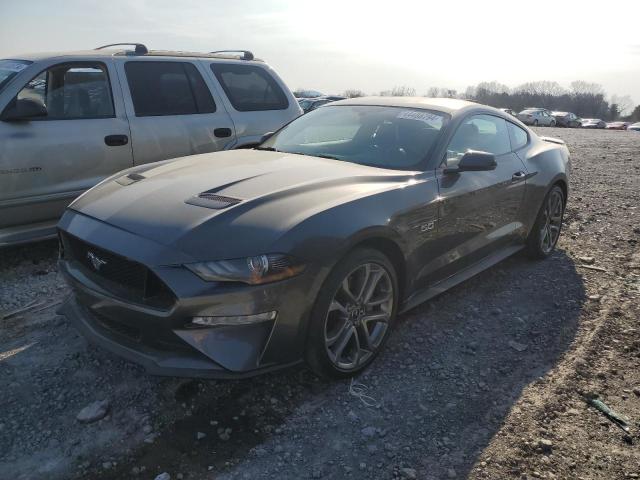 1FA6P8CF9J5112889 - 2018 FORD MUSTANG GT GRAY photo 1