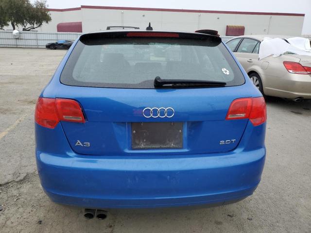 WAUHF78P78A123499 - 2008 AUDI A3 2.0 BLUE photo 6