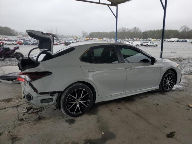 4T1G11AK8PU142287 - 2023 TOYOTA CAMRY SE NIGHT SHADE WHITE photo 3