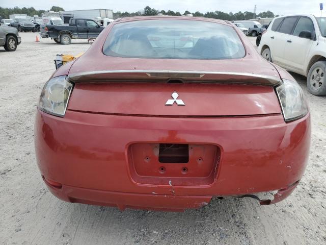 4A3AK24FX8E025587 - 2008 MITSUBISHI ECLIPSE GS MAROON photo 6