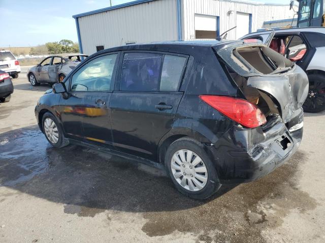 3N1BC13E97L371705 - 2007 NISSAN VERSA S BLACK photo 2