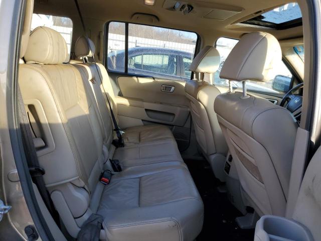 5FNYF4H67AB035817 - 2010 HONDA PILOT EXL GOLD photo 11