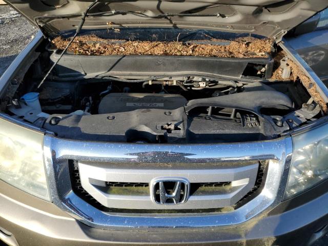 5FNYF4H67AB035817 - 2010 HONDA PILOT EXL GOLD photo 12