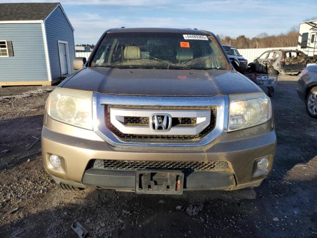 5FNYF4H67AB035817 - 2010 HONDA PILOT EXL GOLD photo 5