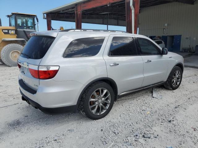 1D4SD4GT3BC637991 - 2011 DODGE DURANGO CREW SILVER photo 3