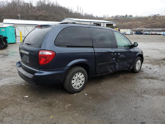 2A4GP44R17R114318 - 2007 CHRYSLER TOWN & COU LX BLUE photo 3