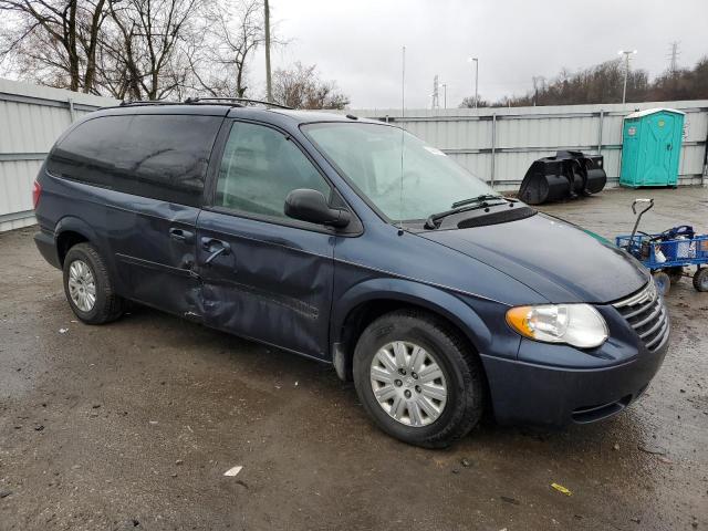 2A4GP44R17R114318 - 2007 CHRYSLER TOWN & COU LX BLUE photo 4