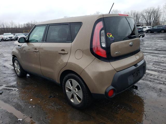 KNDJN2A2XG7274695 - 2016 KIA SOUL TAN photo 2