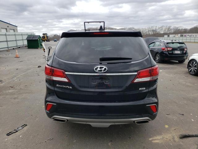 KM8SMDHF8HU209905 - 2017 HYUNDAI SANTA FE SE BLACK photo 6