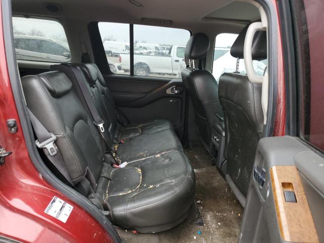 5N1AR18W85C735061 - 2005 NISSAN PATHFINDER LE 栗色 照片 10