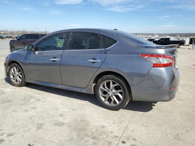 3N1AB7AP0FY225510 - 2015 NISSAN SENTRA S GRAY photo 2