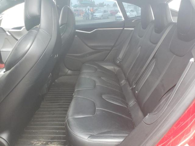 5YJSA1E44HF186162 - 2017 TESLA MODEL S მუქწითელი ფოტო 10