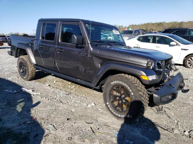 1C6HJTAG6ML559948 - 2021 JEEP GLADIATOR SPORT GRAY photo 4