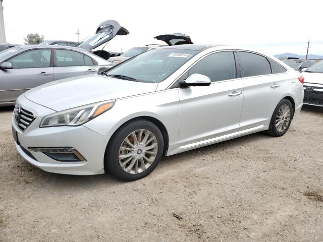 5NPE34AF1FH246574 - 2015 HYUNDAI SONATA SPORT SILVER photo 1