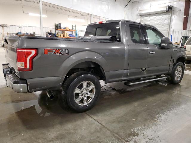 1FTFX1EG3GKF78481 - 2016 FORD F150 SUPER CAB GRAY photo 3