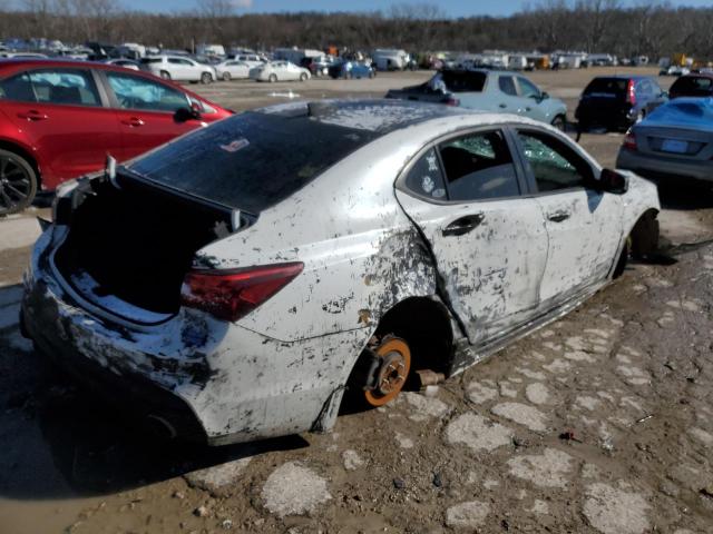 19UUB2F65KA009682 - 2019 ACURA TLX TECHNOLOGY WHITE photo 3