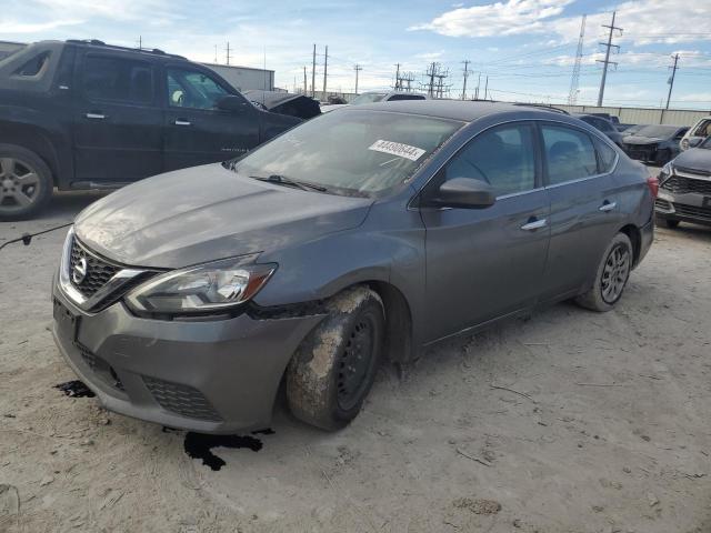 3N1AB7AP8KY262248 - 2019 NISSAN SENTRA S GRAY photo 1