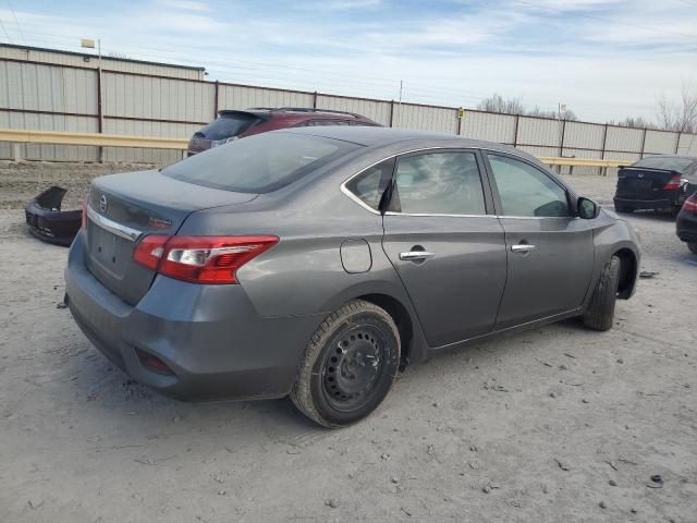 3N1AB7AP8KY262248 - 2019 NISSAN SENTRA S GRAY photo 3