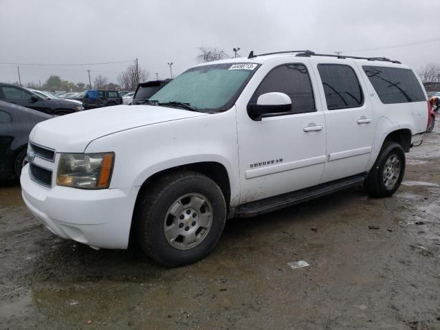 1GNFC16007J209183 - 2007 CHEVROLET SUBURBAN C1500 WHITE photo 1