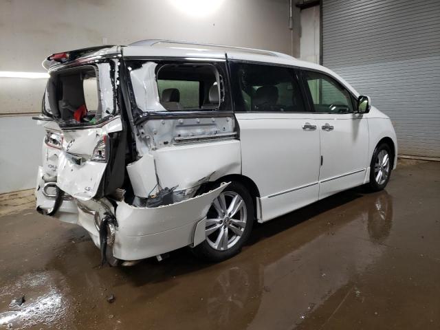 JN8AE2KPXC9042708 - 2012 NISSAN QUEST S WHITE photo 3