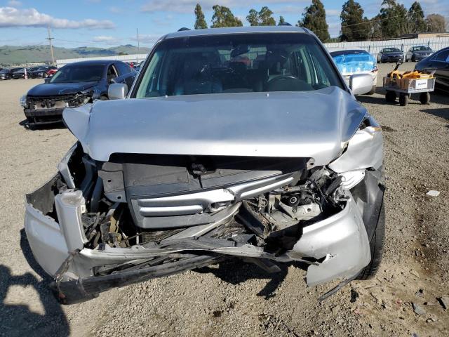 5FNYF28706B018183 - 2006 HONDA PILOT EX SILVER photo 5