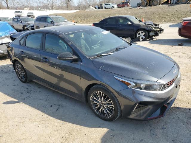 3KPF54AD8NE428160 - 2022 KIA FORTE GT LINE GRAY photo 4