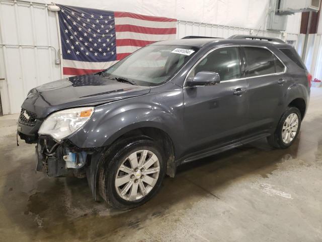 2CNFLDE52B6262265 - 2011 CHEVROLET EQUINOX LT GRAY photo 1