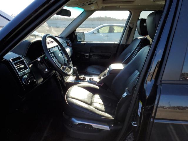 SALME1D47CA375090 - 2012 LAND ROVER RANGE ROVE HSE BLACK photo 7