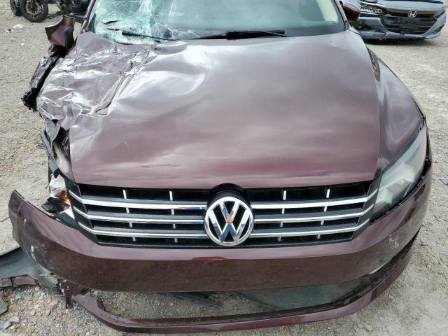 1VWCN7A38DC079838 - 2013 VOLKSWAGEN PASSAT SEL MAROON photo 11