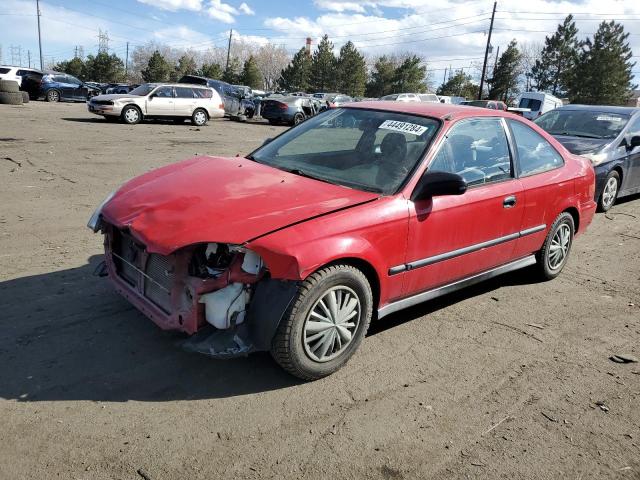 1HGEJ6226WL089280 - 1998 HONDA CIVIC DX RED photo 1