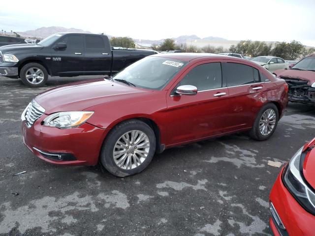 1C3CCBCG4CN217765 - 2012 CHRYSLER 200 LIMITED RED photo 1